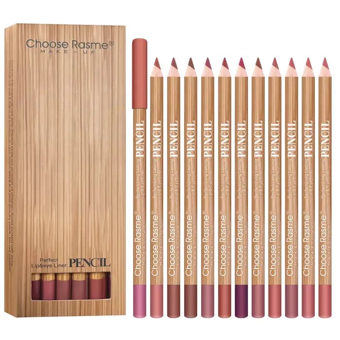 Crayon à lèvres enrichissant en 12 couleurs