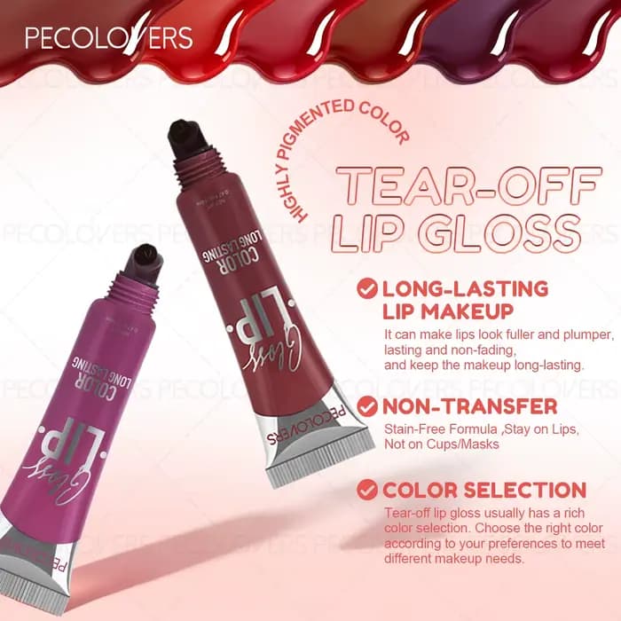 1PC Gloss à lèvres mat - Teinte à lèvres longue durée