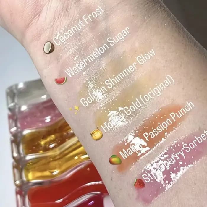 Nouveau Gloss à Lèvres Hydratant Longue Durée Effet Repulpant et Exfoliant