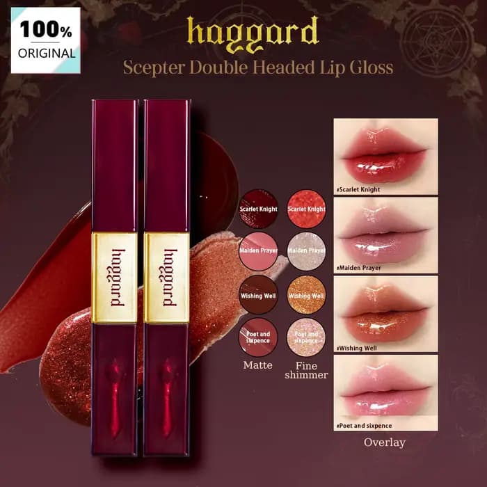 Gloss à lèvres double embout Haggard Scepter