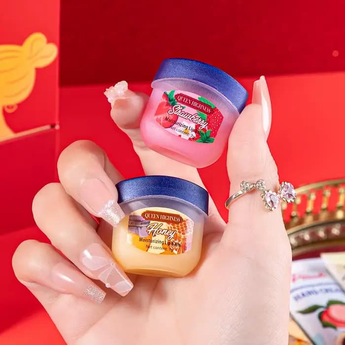Cadeau de noël 8 pièces ensemble baume à lèvres et crème pour les mains