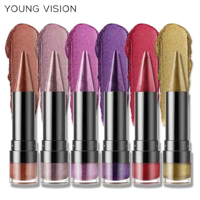 Gloss à lèvres pailleté violet