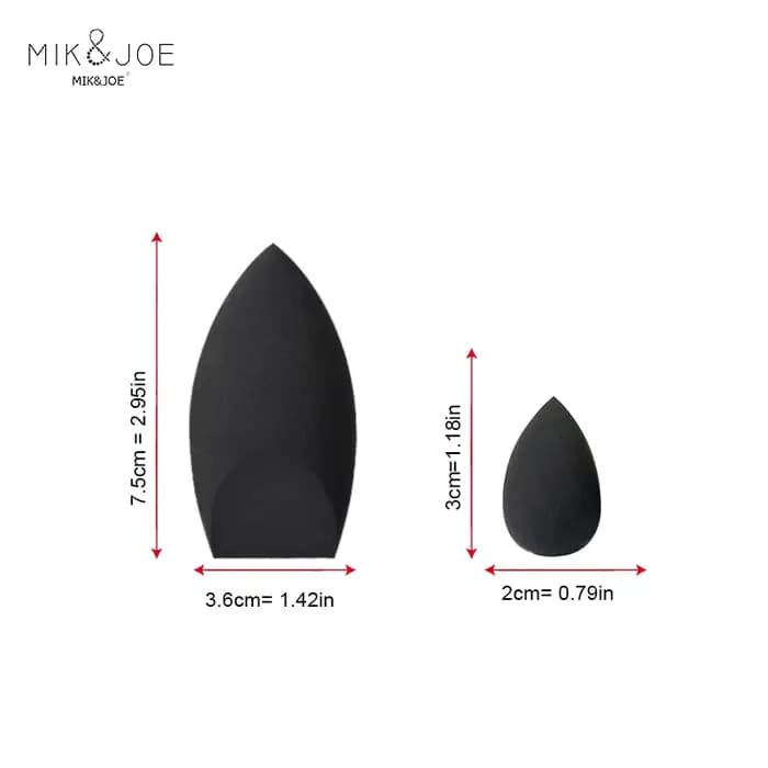 Oeuf éponge de beauté noir
