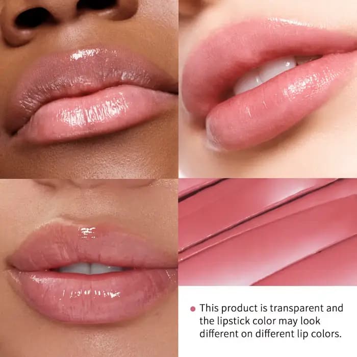 Baume à lèvres teinté rose au miel
