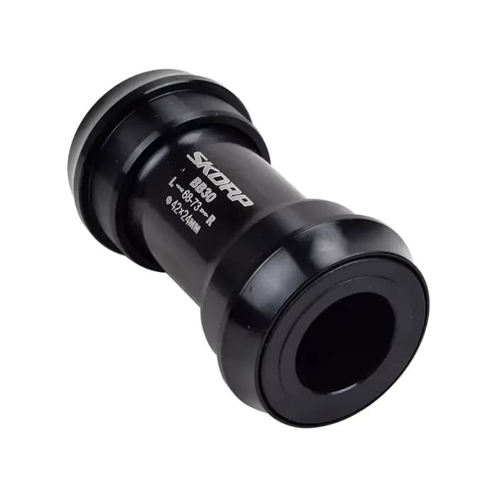 Support de pédalier en fibre de carbone pour vtt, pédalier, BB30, PF30, BB386, axe Central de pédalier, 46/42x24, 22mm