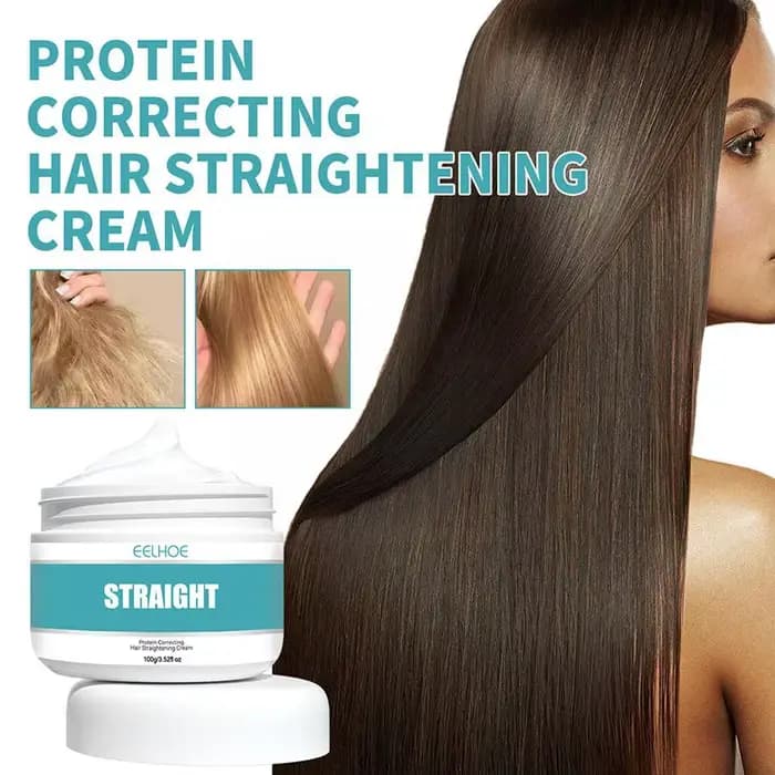 TRSTAY – crème correctrice de protéines pour lisser les cheveux, améliore la sécheresse, les éruptions cutanées, la brûlure, produit de soins capillaires pour toutes les textures capillaires