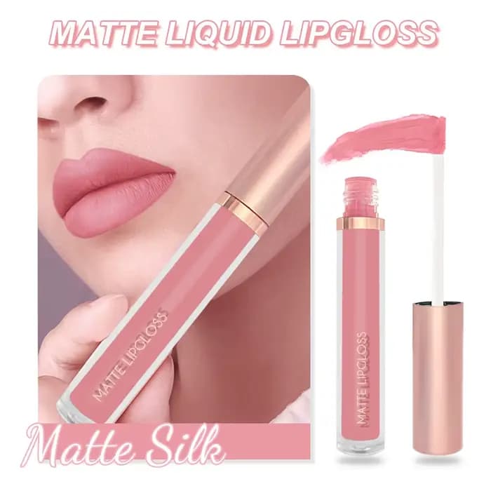 Punk foncé prune 24H imperméable mat velours brillant à lèvres maquillage longue durée antiadhésif tasse