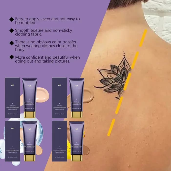 Beauty Body Coverage Perfector – Maquillage imperméable pour les jambes et le corps – Correcteur pour les cicatrices