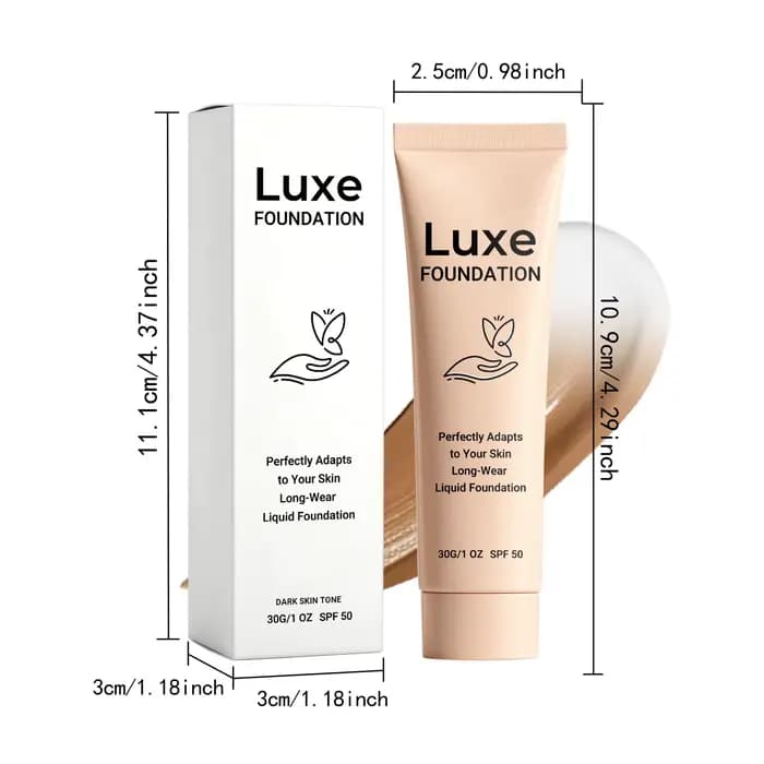 Fond de teint liquide longue tenue