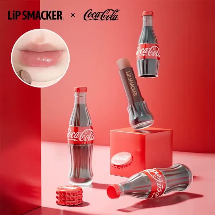 Smacker X Coca-Cola baume à lèvres saveur classique ensemble de 2 pièces automne hiver hydratant longue durée