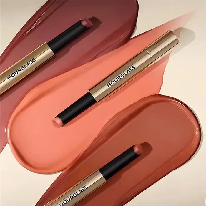 Hourglass Rouge à lèvres et baume brillant volumisant 6 couleurs
