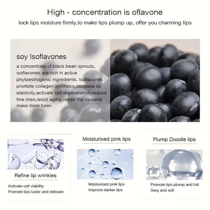 Brillant repulpant pour les lèvres hydratant durable à volume extrême - Formule d'huile minérale nutritive rehausseur