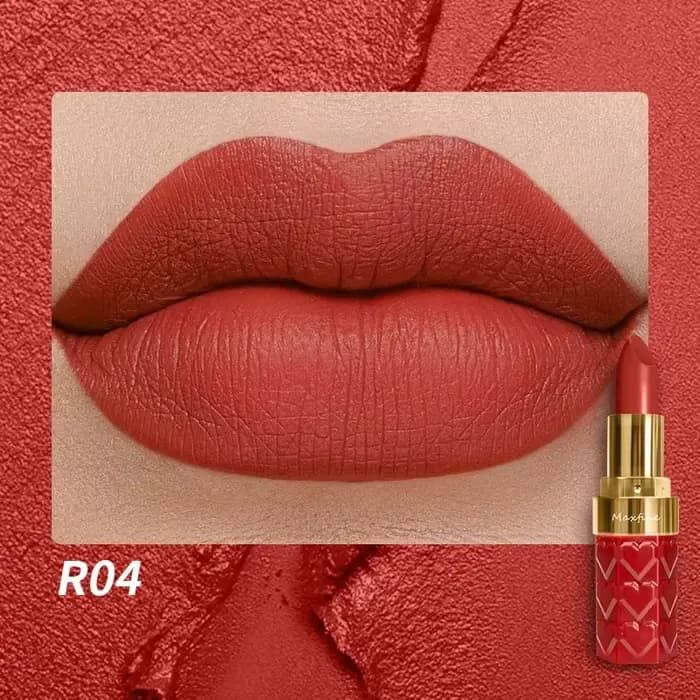 Rouge à lèvres mat nu 4 couleurs