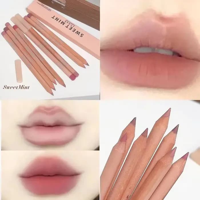 Pâte de haricots rose crayon à lèvres professionnel