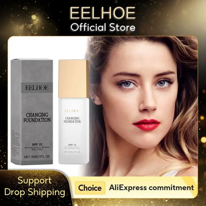 EELHOE – fond de teint à changement de couleur Spf 15