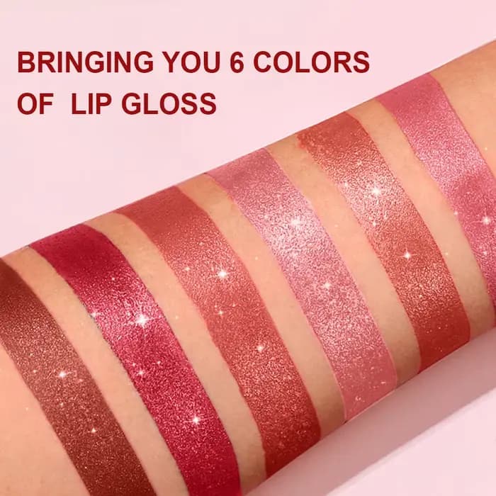 Rouge à lèvres à paillettes diamant