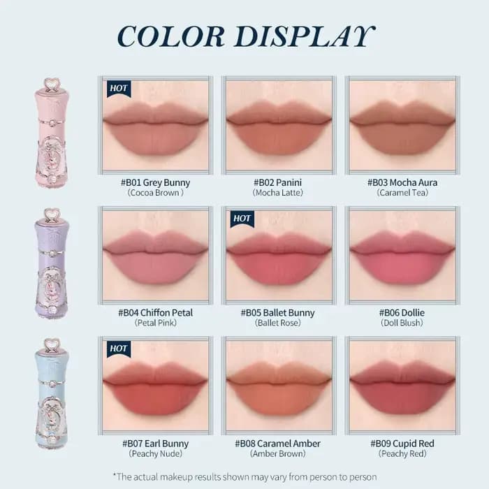 Flower Knows Bunny Garden Crème Lèvres Swan Ballet Gloss