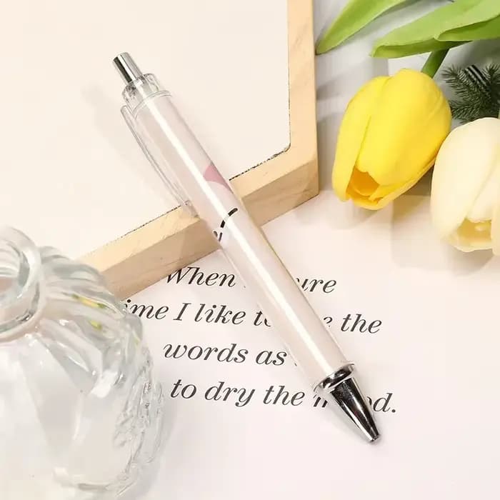 Kawaii KPOP hommes équipe dessin animé animaux motif encre noire Gel stylo mécanique crayon stylo à bille pour ventilateur papeterie