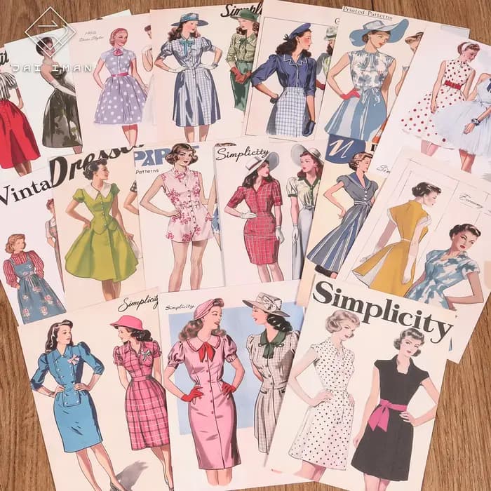 32 feuilles de papier pour scrapbooking, pour décoration de fond, carte de fond, journal intime rétro, fournitures de scrapbooking, accessoires pour journal intime