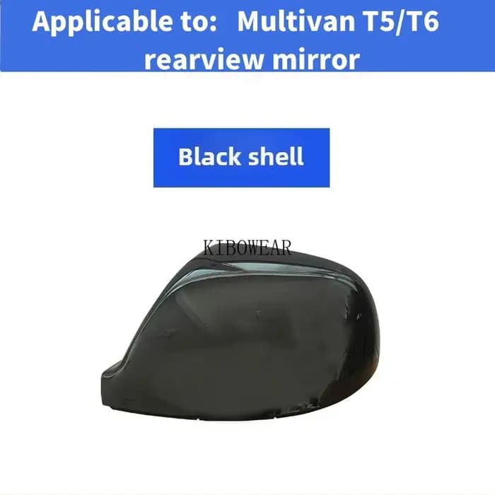 Cadre de couverture de rétroviseur latéral, fond en verre pour VW Transporter Multivan 2010 – 2021 Amarok Caravelle 2014-2019 T5 T6, capuchon de remplacement