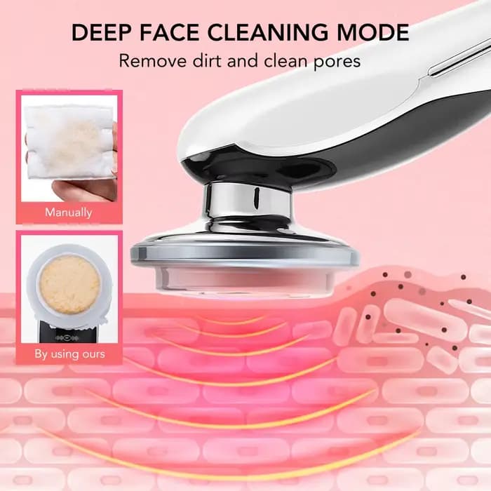 Mésothérapie faciale électroporation RF radiofréquence LED Photon Lifting du visage serrer l'élimination des rides soins de la peau masseur de visage