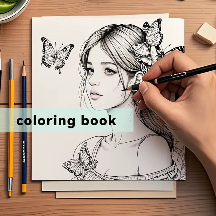 Livre de coloriage floral fantastique de 24 pages, livre de dessin à motifs floraux pour adultes et adolescents, soulagement du stress, relaxation, livre d'art DIY, cadeau