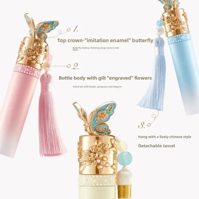 Ensemble de gloss et de rouge à lèvres Jewel Garden – Kit de maquillage