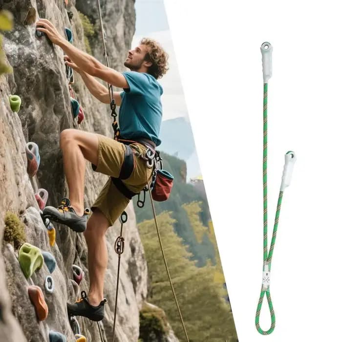 Prusik – corde à nœud de sauvetage, cordon de rappel Prusik, équipement de sauvetage résistant à la friction pour la Protection industrielle, ascenents d'alpinisme