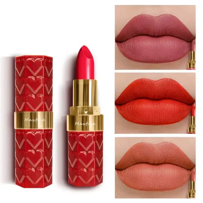Rouge à lèvres mat nu 4 couleurs