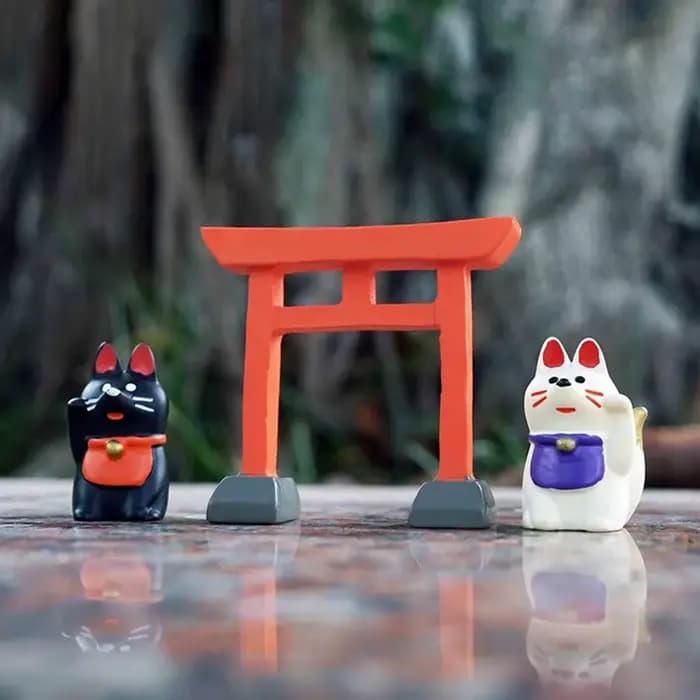 Porte Torii japonaise miniature rouge, étagère d'autel Shinto, mini sanctuaire, porte de bénédiction traditionnelle japonaise, Zen