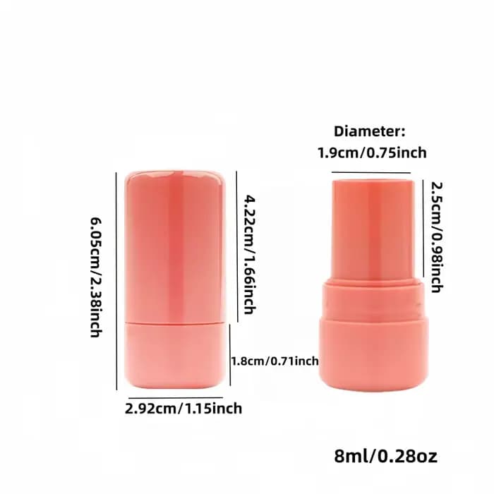 【Logo personnalisé】 50 pièces de tubes à rouge à lèvres ronds personnalisés pour l'emballage de produits de maquillage