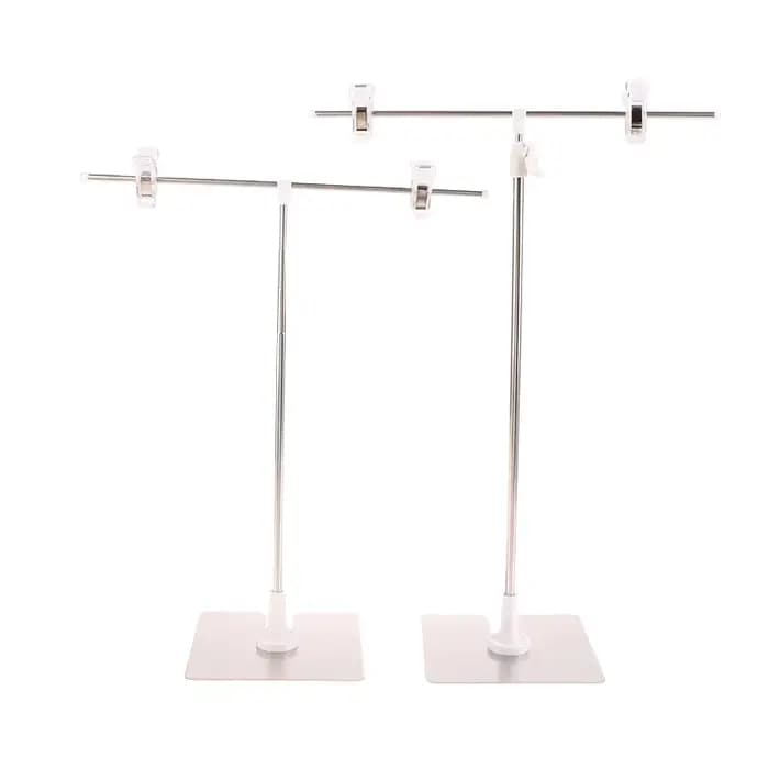Support d'affichage pour affiches en forme de T, cadre de fond, support de clip publicitaire, accessoires vidéo, accessoires de photographie, support de toile de fond