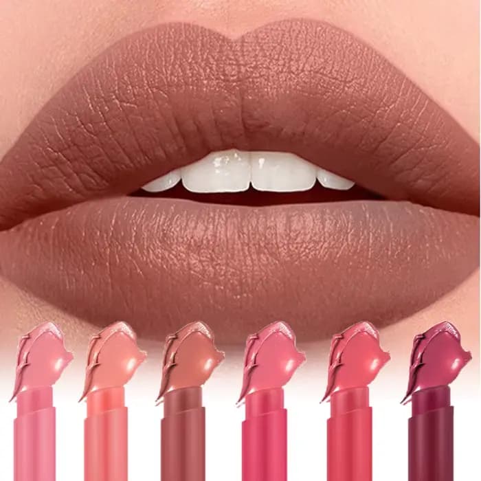 Rouge à lèvres velours mat nu
