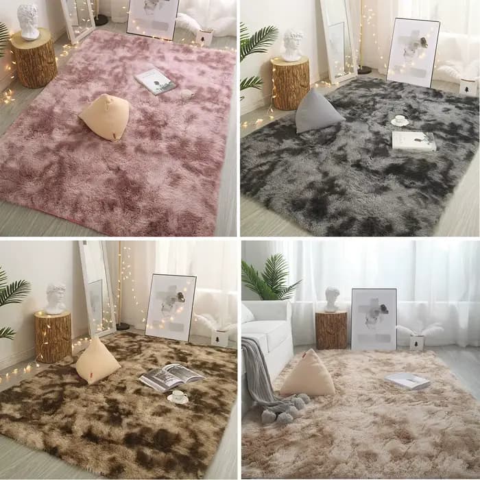 Tapis en peluche pour salon, tapis gris moelleux pour chambre à coucher, tapis antidérapant pour couloir, tapis de chevet, tapis décoratifs pour chambre