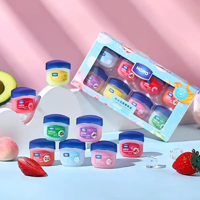 Ensemble de 8 masques hydratants pour les lèvres - fournit une hydratation et un soin longue durée