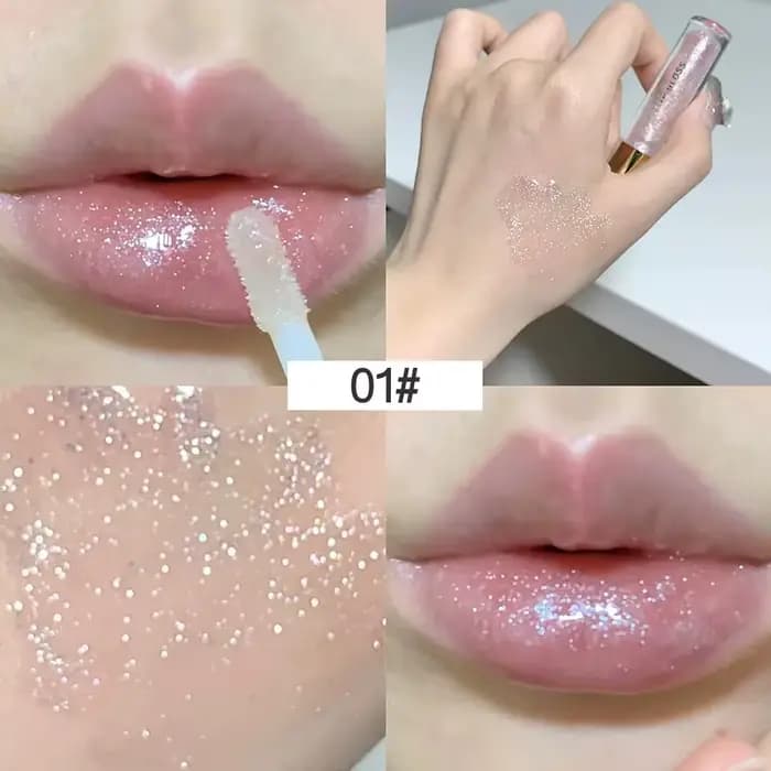 Rotterdam kling Jules Gloss, rouge à lèvres hydratant chatoyant à l'eau
