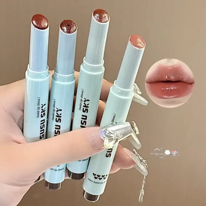 Gloss à lèvres solide fin et doux