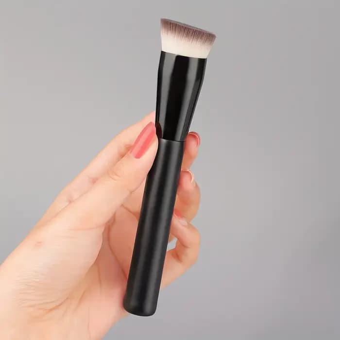 1 ensemble de 170 pinceaux de maquillage best-sellers : pinceau fond de teint à angle plat
