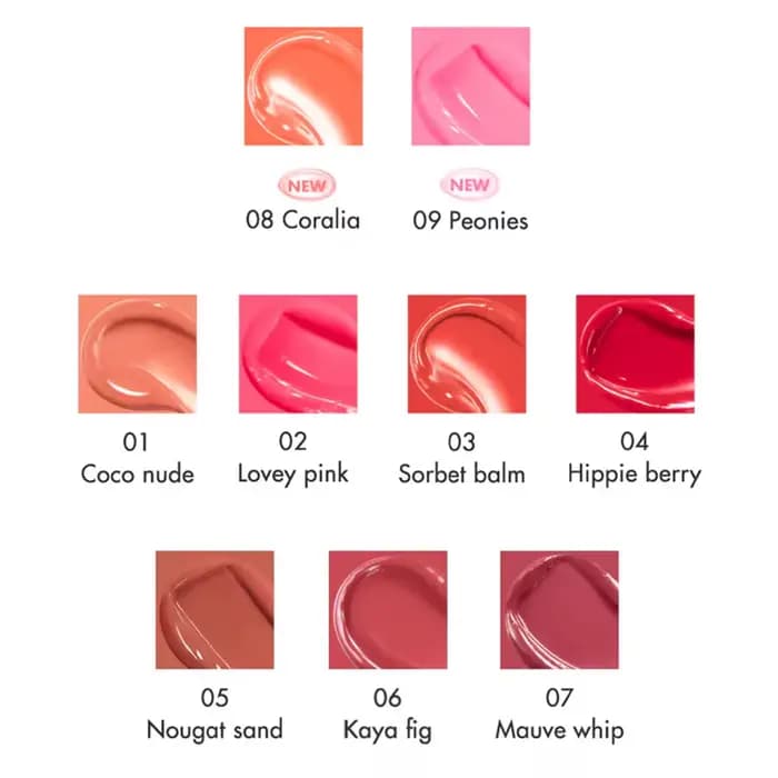 Rom&nd GLASTING MELTING BALM (01-09)