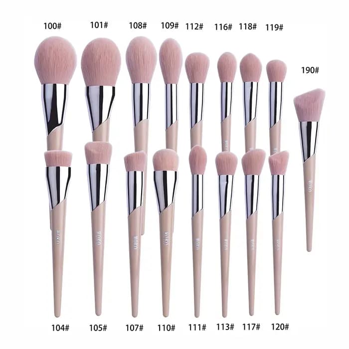 1 pièces pinceau de maquillage visage Contour poudre fond de teint bronzant crème Blush fard à paupières tache Eyeliner mode Fenty Style outil de beauté