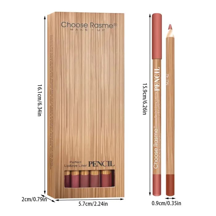Crayon à lèvres enrichissant en 12 couleurs