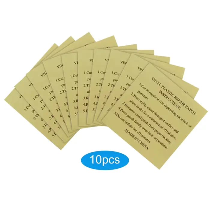 Kit de réparation de liner de piscine, 10 à 100 pièces, kit de réparation sous-marine, patch robuste et étanche pour matelas pneumatique, auto-adhésif, réparation gonflable en PVC
