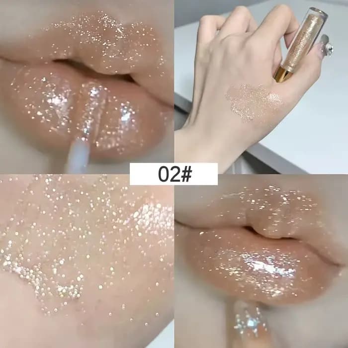 Rotterdam kling Jules Gloss, rouge à lèvres hydratant chatoyant à l'eau