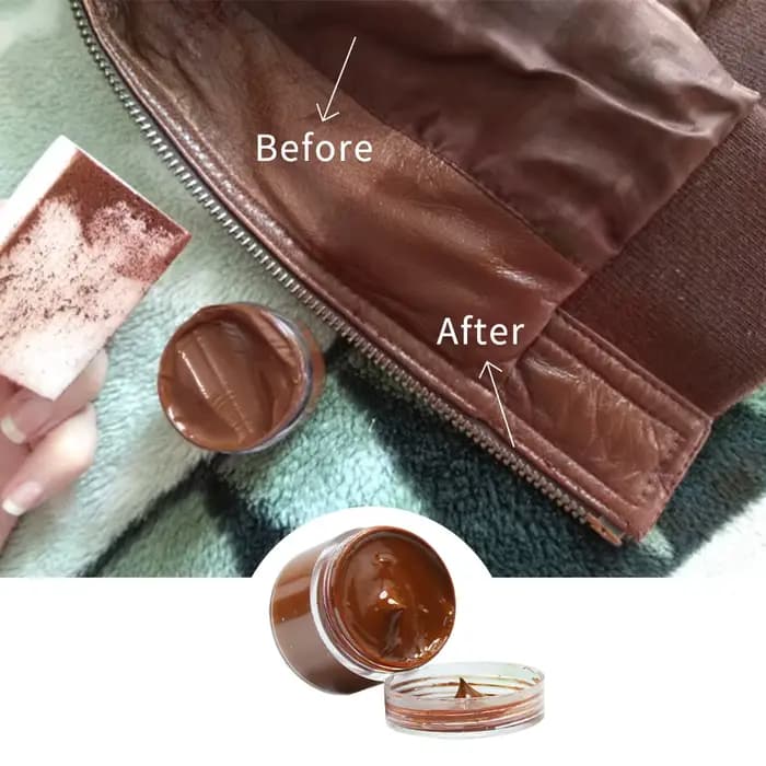 Teinture du cuir brun moyen, peinture à l'huile, bricolage professionnel, artisanat du cuir, sac en cuir, canapé chaussures réparation pâte de couleur complémentaire