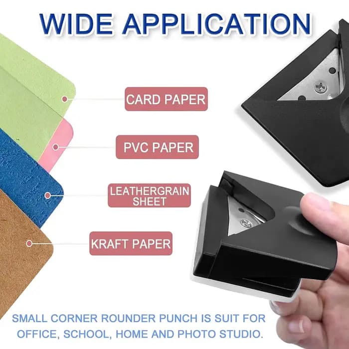 Poinçon d'angle rond R4, coupe-papier Portable pour cartes, découpe de photos, bricolage, outils de Scrapbooking artisanaux