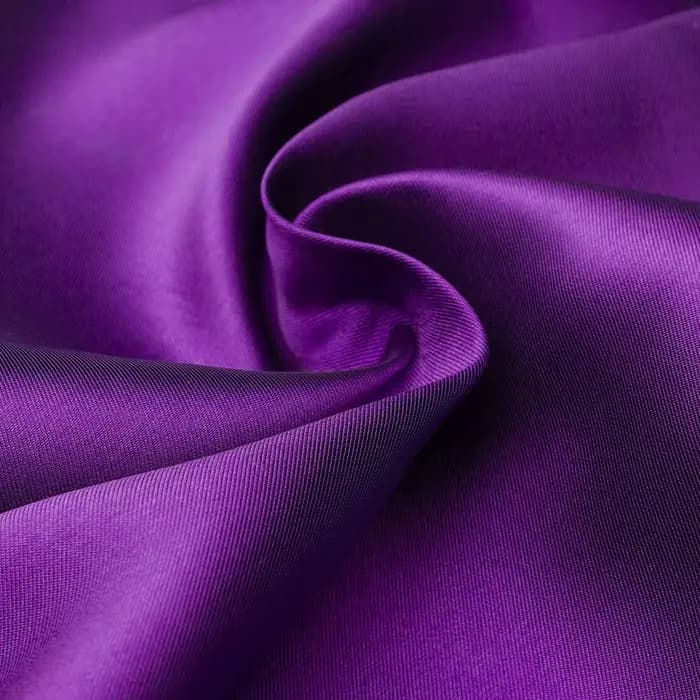 Robe de Mariée en Tissu Sergé de Couleur Champagne Violet, Vêtement de Styliste en Satin, Couture au Mètre
