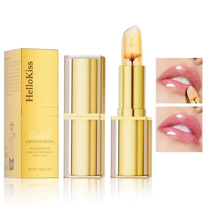 Hellokiss Crystal – rouge à lèvres pétale qui change de couleur pour femmes