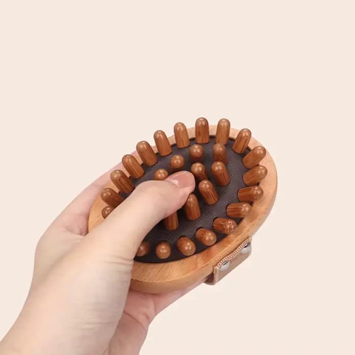 Brosse de Énergie d'œuvre dien pour le Corps, Peigne à Cheveux, Coussin d'Air pour Cuir oral elu, Anti Cellulite, Relaxation de la Pression