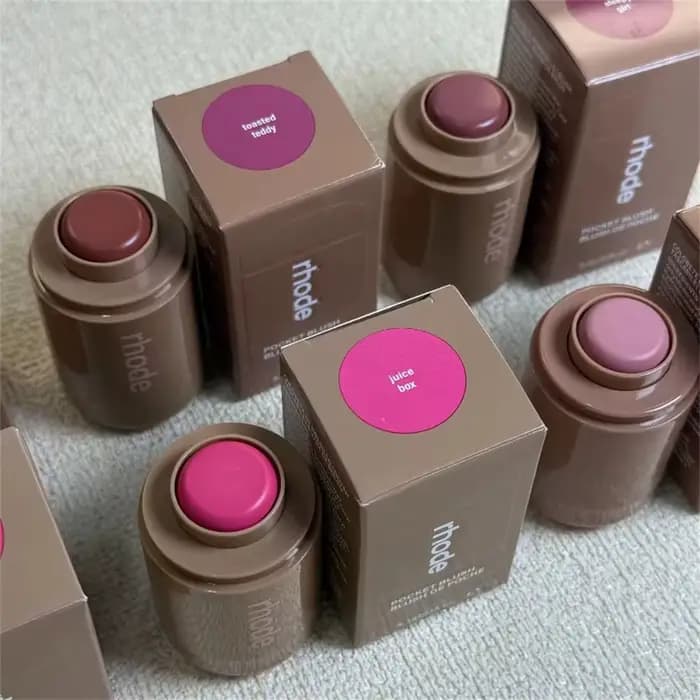 Rhode Pocket Blush LIP Stick Lip Cheek New Candy Apple Teacup Hydrating