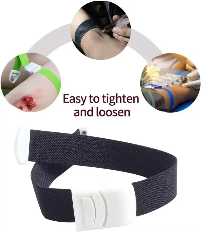 Tourniquet d'urgence, kit de sauvetage infirmier, tourniquet médical, premiers secours, boucle rotative, kit de survie pour le camping en plein air